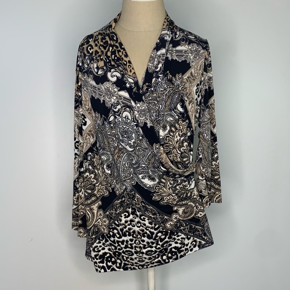 Chicos wrap blouse 2 - Picture 5 of 16